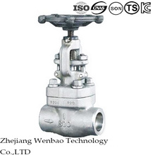Female Screwed Forged Steel Gate Valve with Good Sealing Bonnet